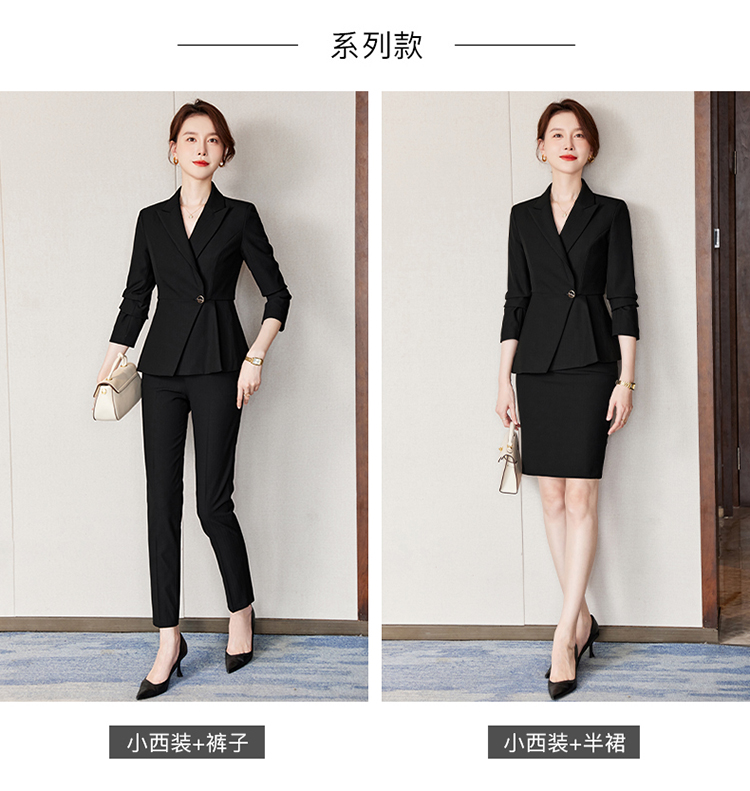 Fashionable high-end white-collar suit jacket 173-9220 women suit