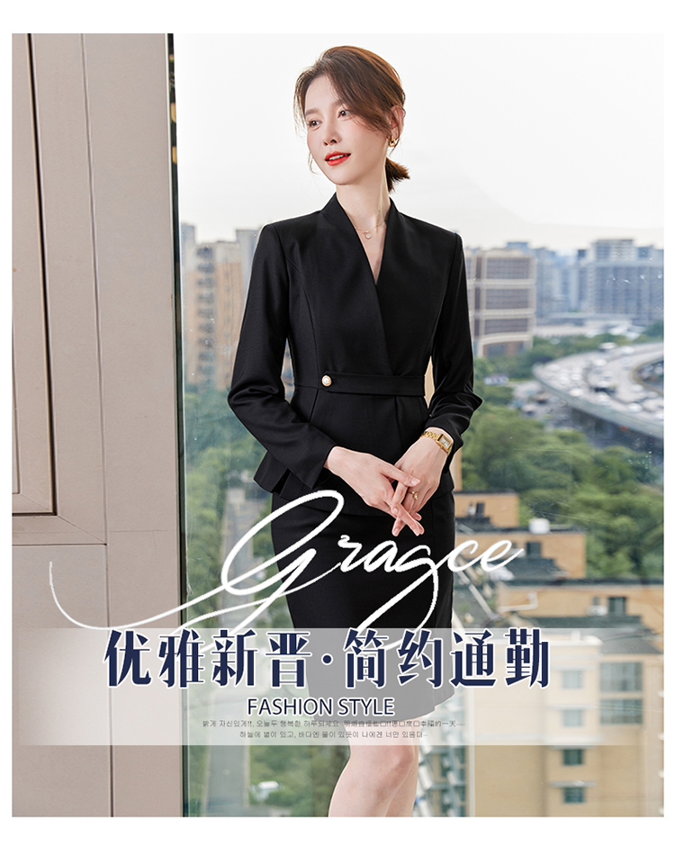 Business OL ladies professional suit jacket 173-9301 women suit