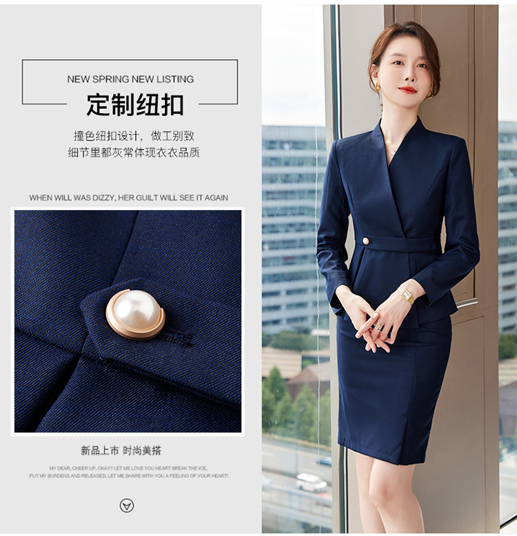 Business OL ladies professional suit jacket 173-9301 women suit