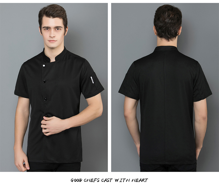 Hotel catering kitchen full breathable mesh chef uniform top H02-8812-8813