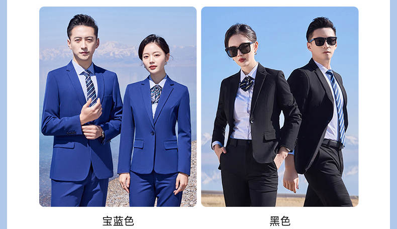 400g color-spun four-sided stretch casual one-button suit jacket 129-6388 single-button jacket for men