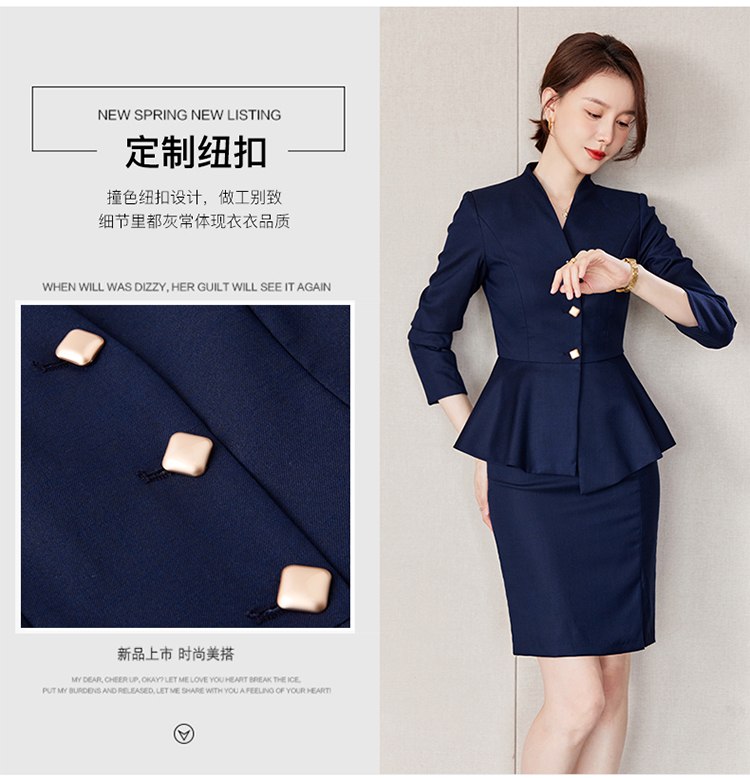 Autumn high-end professional women suit jacket 173-9297 women suit