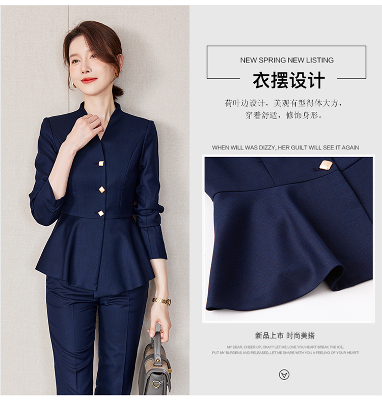 Autumn high-end professional women suit jacket 173-9297 women suit