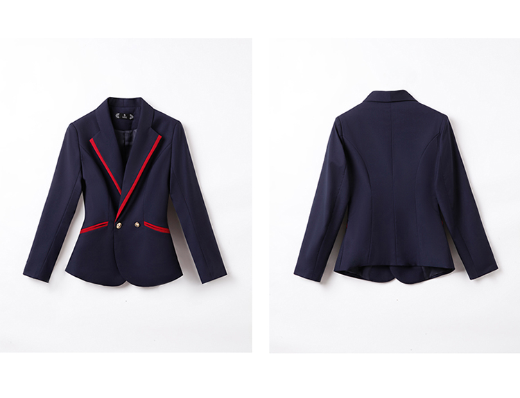 Professional stewardess uniform temperament two-piece suit 173-9300 female suit