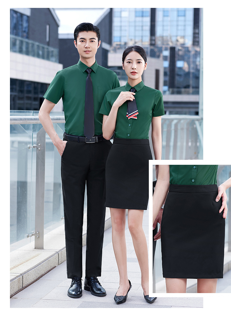 Cotton series professional formal short-sleeved shirt men style DY1-ML01 short-sleeved men style