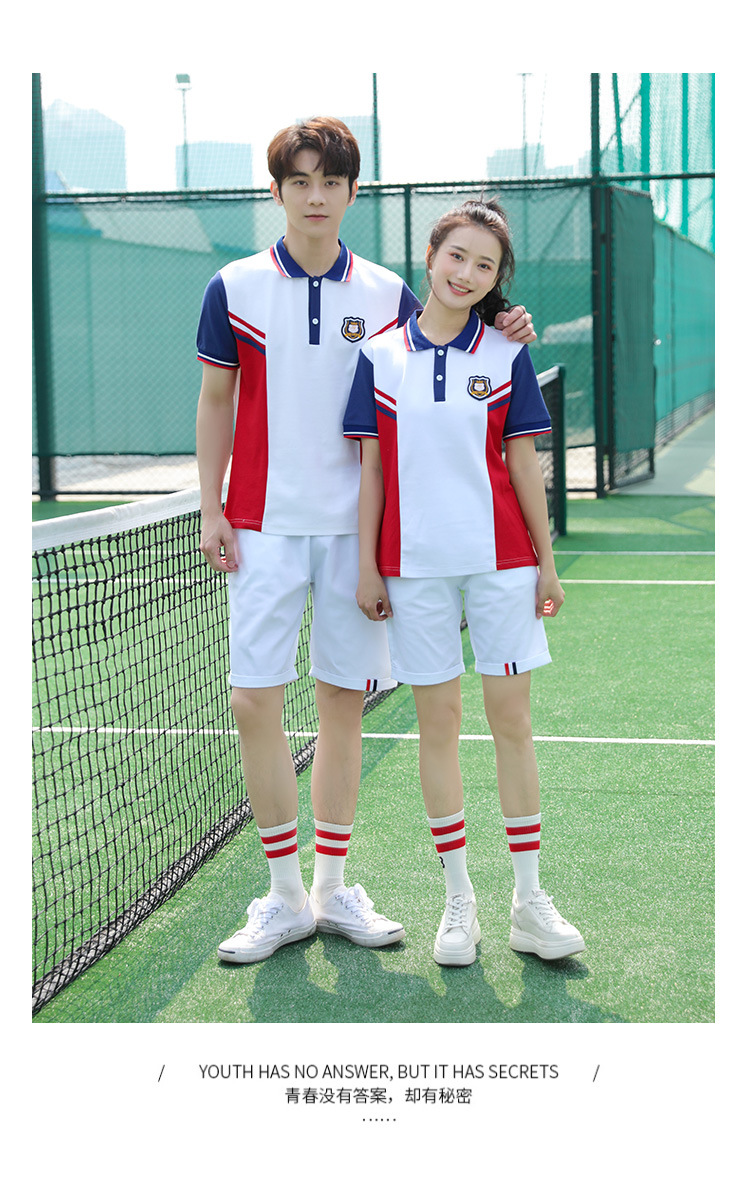 Middle school student uniform summer short-sleeved suit junior high school uniform H18-2023-3