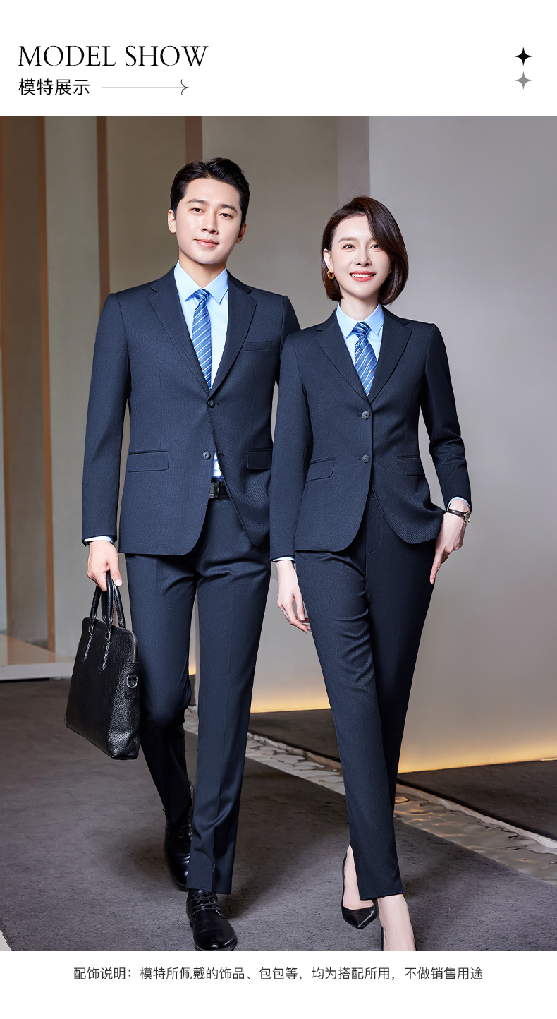 Business houndstooth slim-fit suit jacket for men and women DY9-550 suit jacket