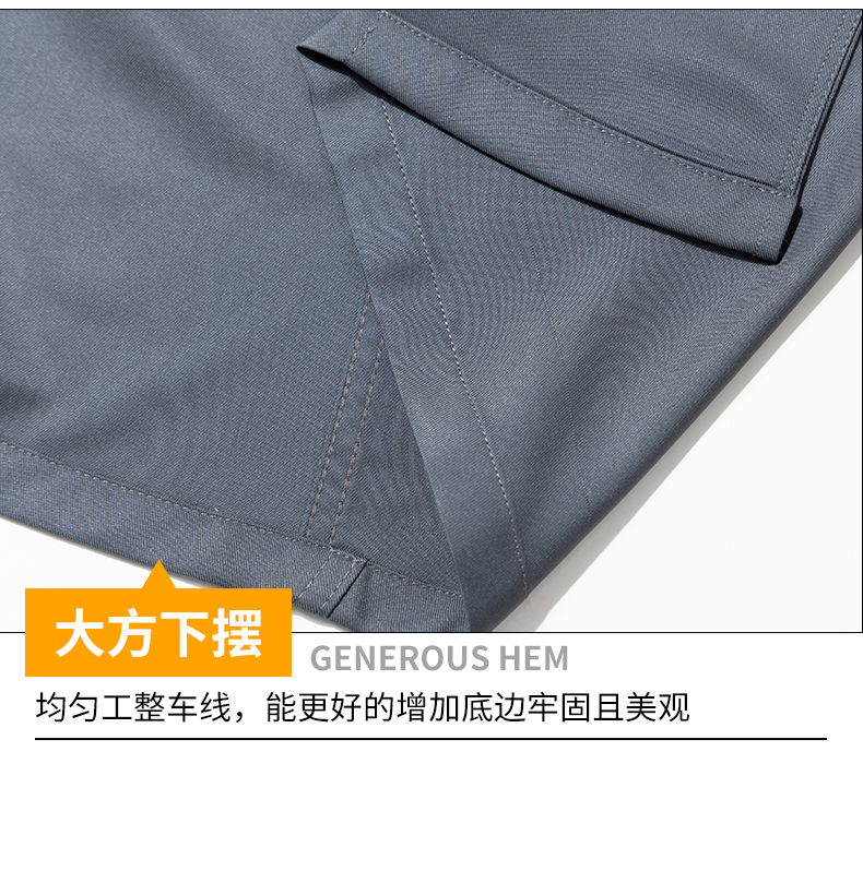 Cool wool adjustable sleeve hotel long sleeve chef uniform top H20-C23-5037