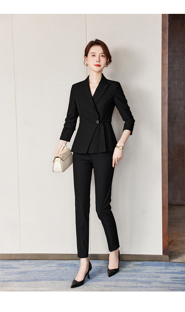 Fashionable high-end white-collar suit jacket 173-9220 women suit