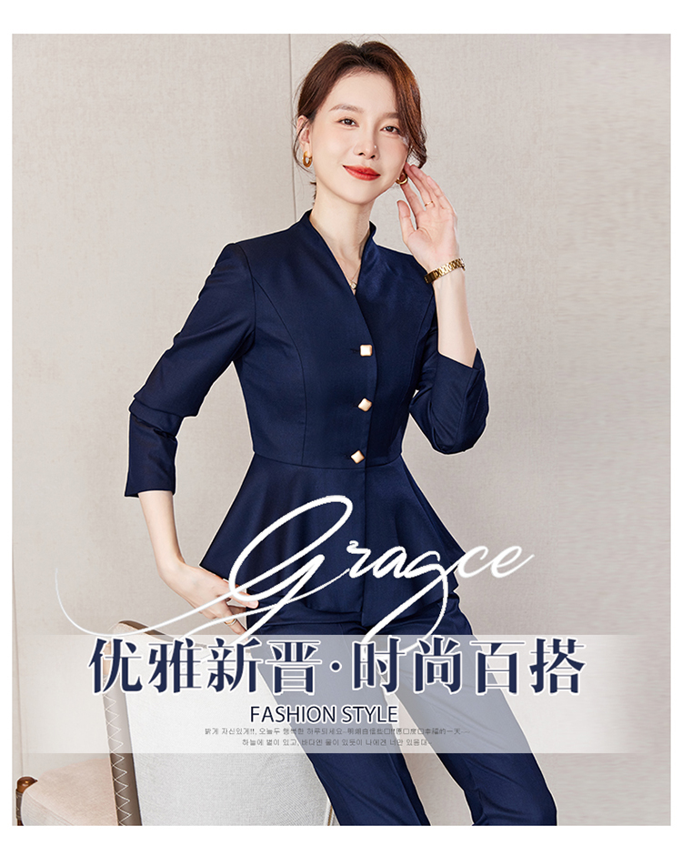 Autumn high-end professional women suit jacket 173-9297 women suit