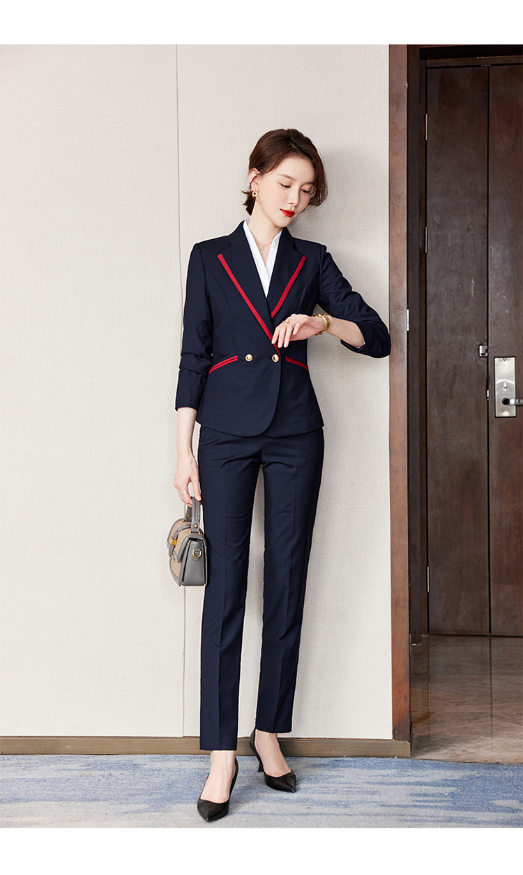 Professional stewardess uniform temperament suit jacket 173-9300 female suit