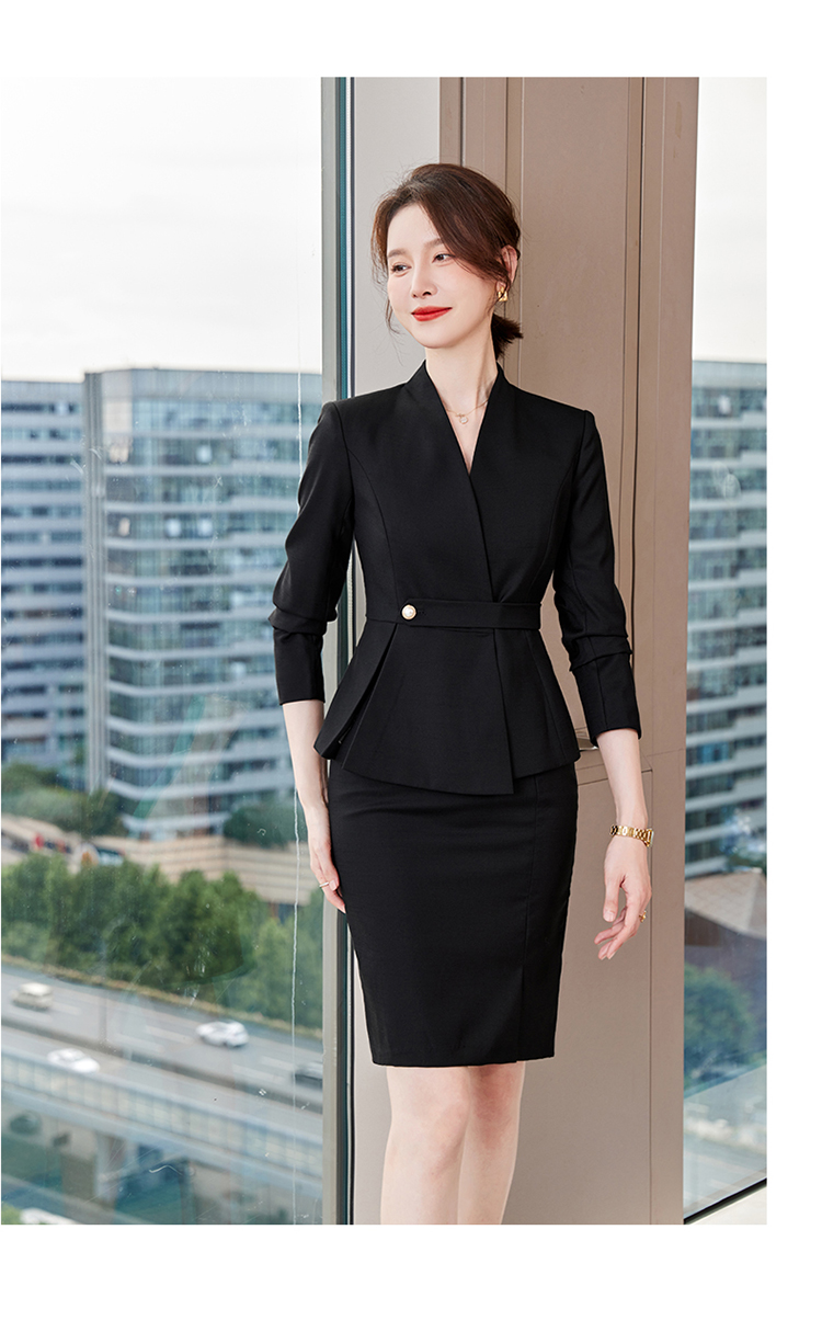 Business OL ladies professional suit jacket 173-9301 women suit