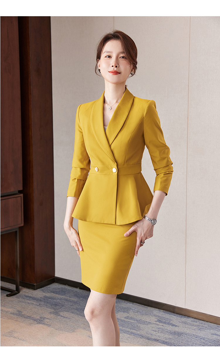 Fashionable urban ladies suit two-piece suit 173-9303 women suit