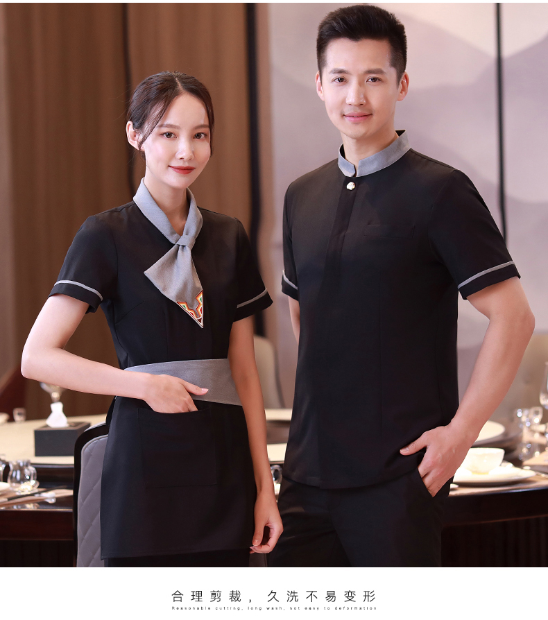 Catering waiter work clothes H02-22LY024