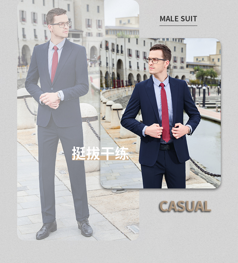 Drape formal professional trousers for men 188-692 men trousers