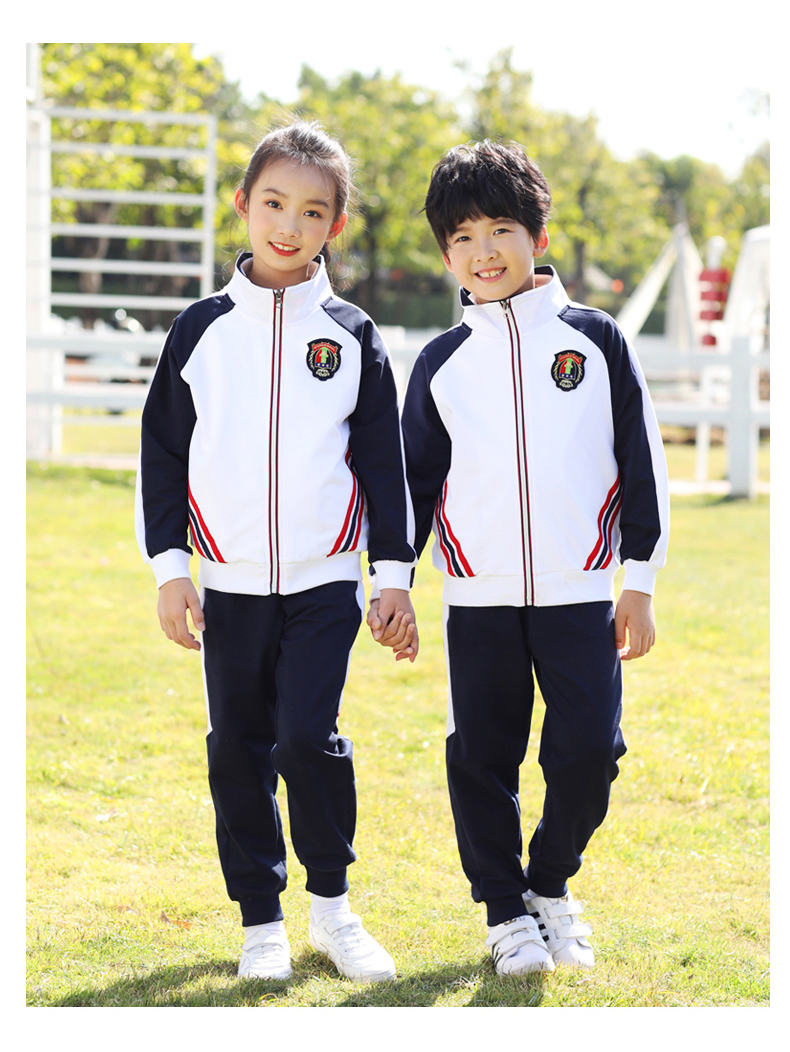 Cotton sports casual style elementary school student uniform two-piece suit D22-1901