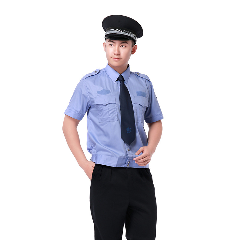 Summer duty security uniform short sleeve C06-N012