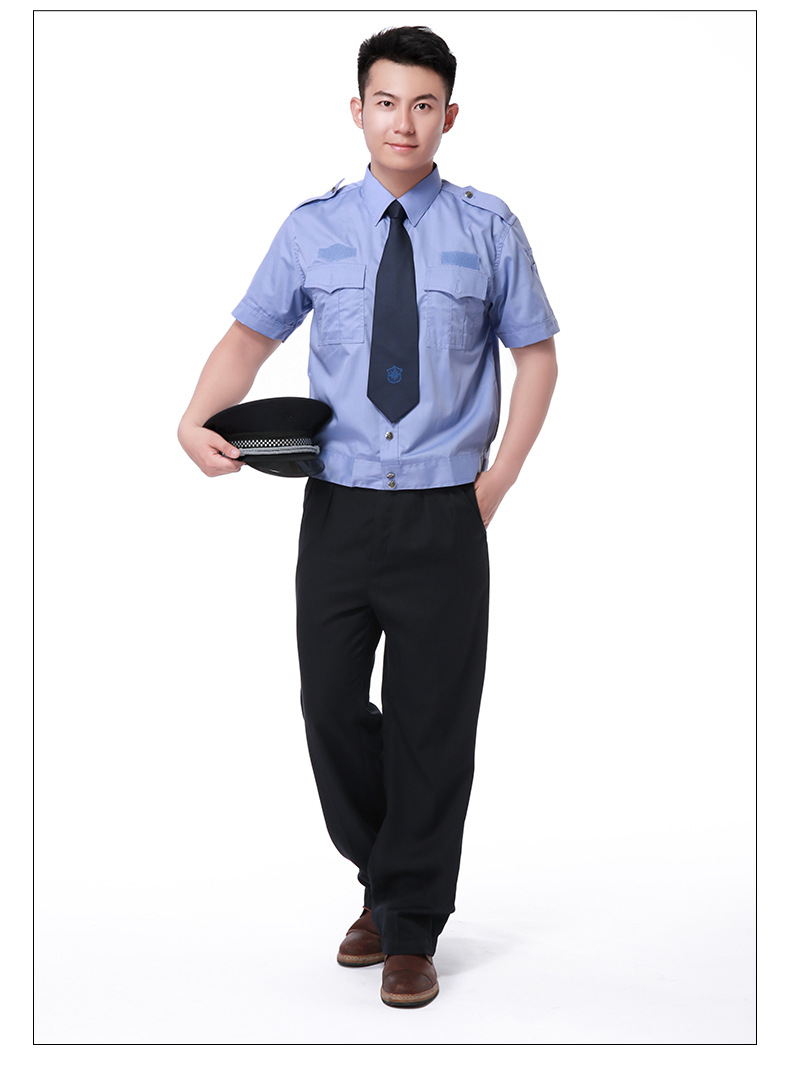 Summer duty security uniform short sleeve C06-N012