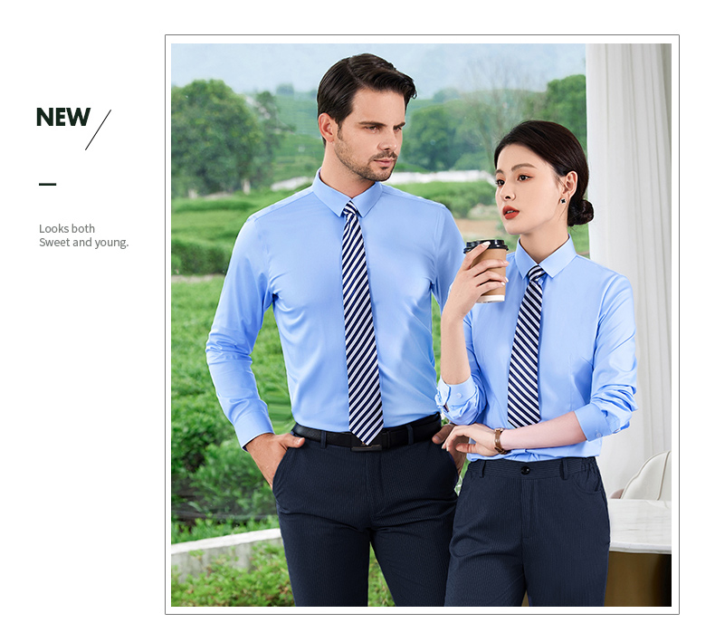 Business slim fit short-sleeved shirt for men DY1-TL8801 short-sleeved men