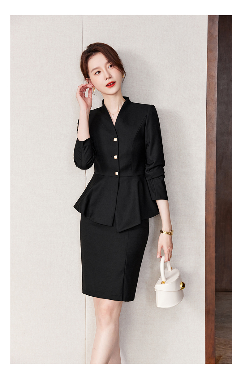 Autumn high-end professional women suit jacket 173-9297 women suit