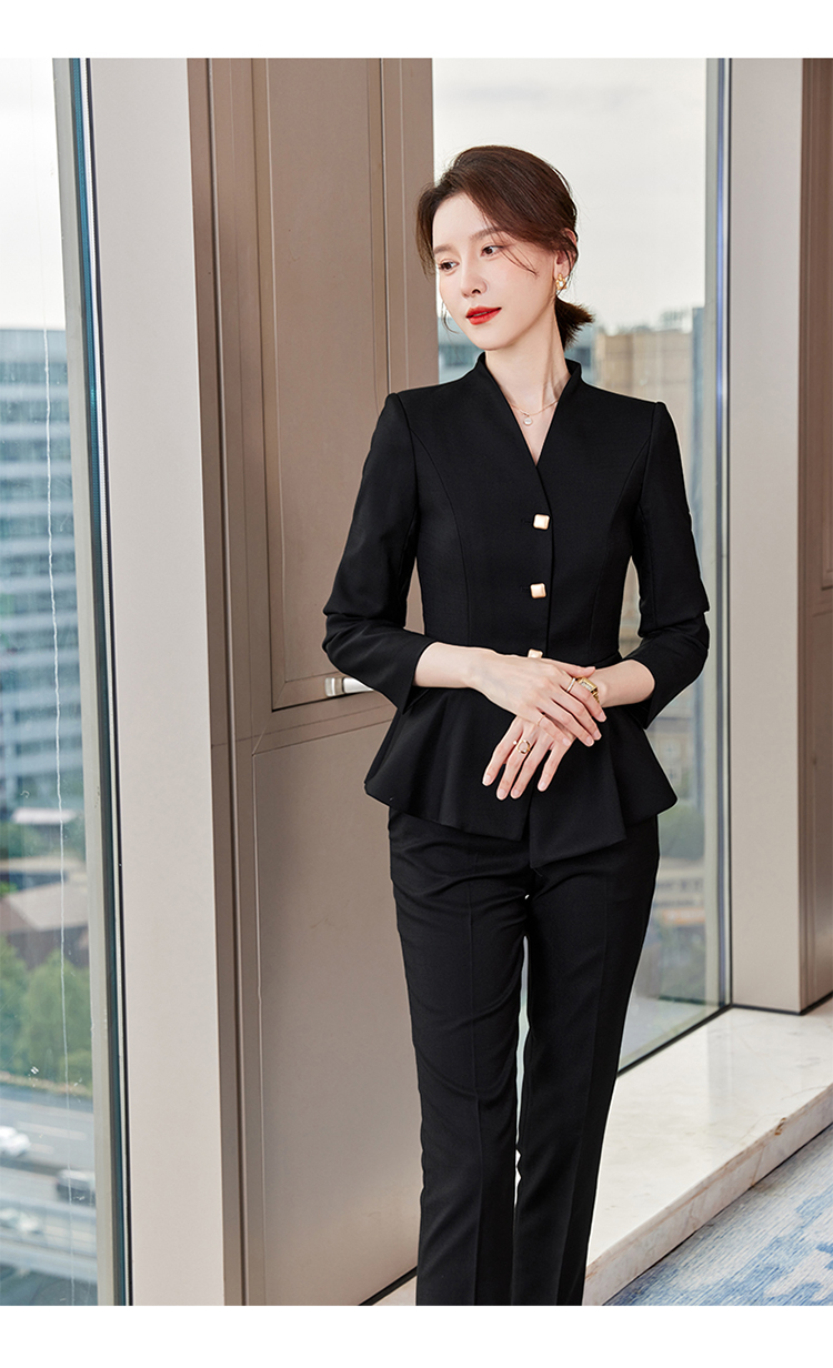 Autumn high-end professional women suit jacket 173-9297 women suit