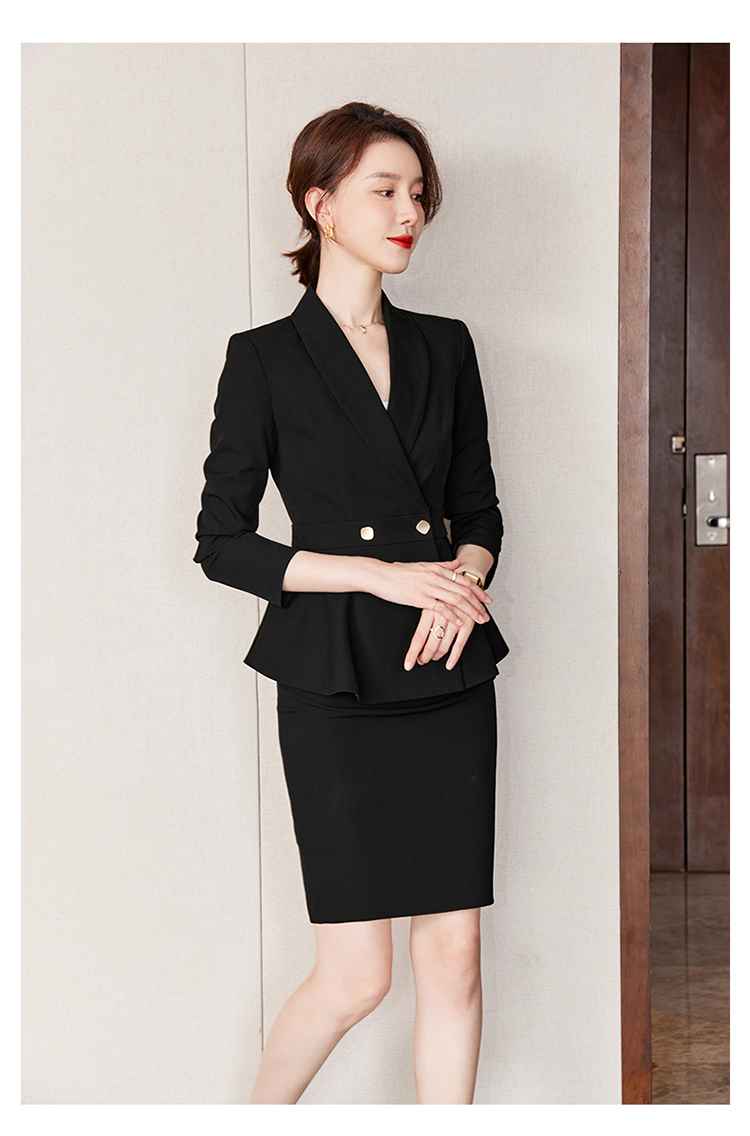 Fashionable urban ladies suit two-piece suit 173-9303 women suit