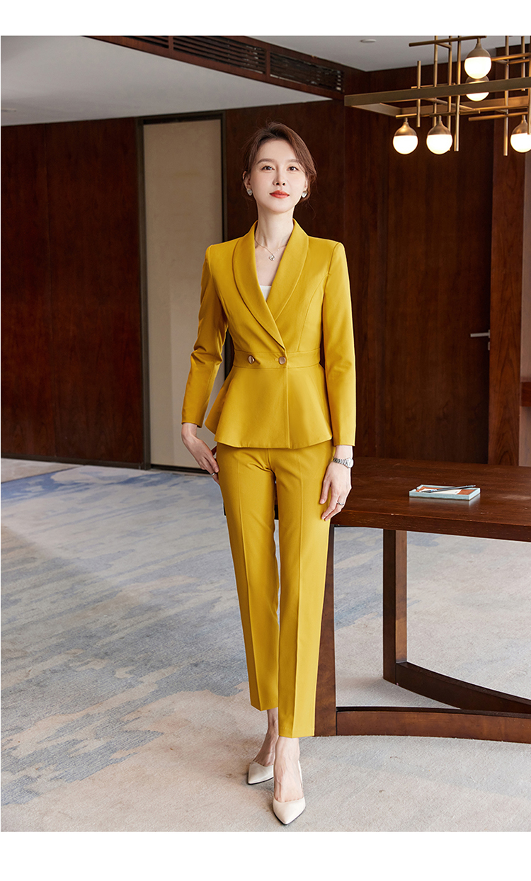 Fashionable urban ladies suit two-piece suit 173-9303 women suit