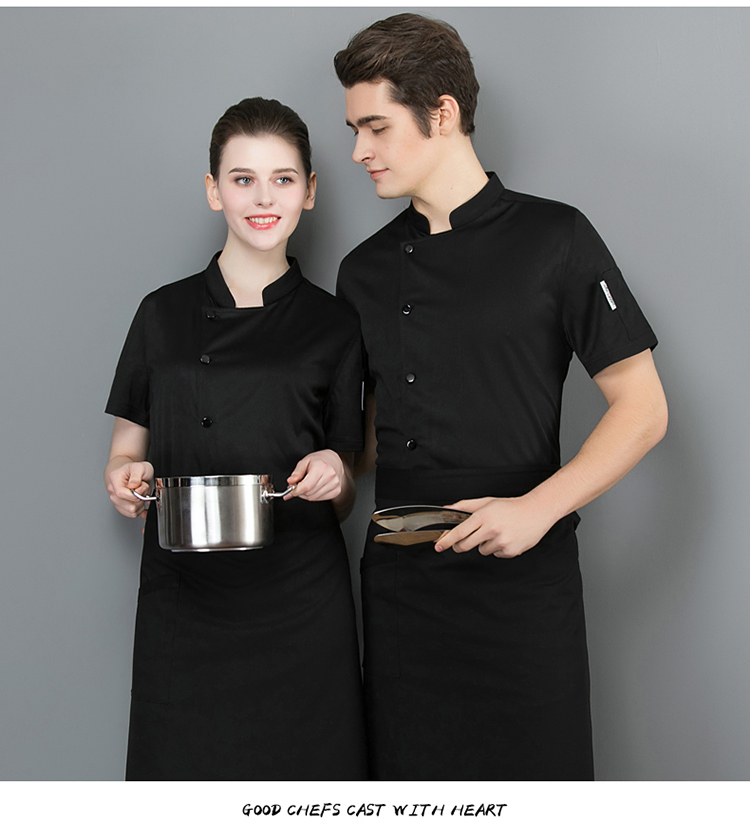 Hotel catering kitchen full breathable mesh chef uniform top H02-8812-8813