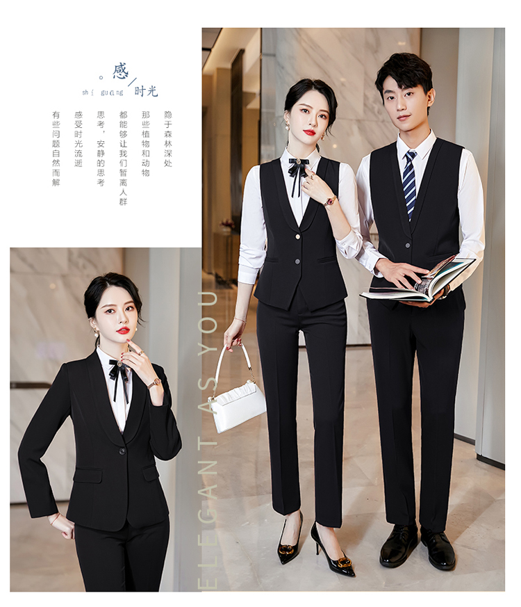 Slim fit business suit trousers for women DL1-B01 trousers for women