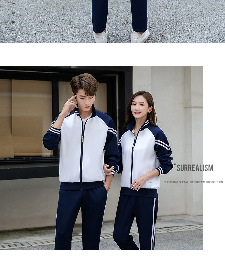 South Korean silk long-sleeved school uniform suit KA-406-1855