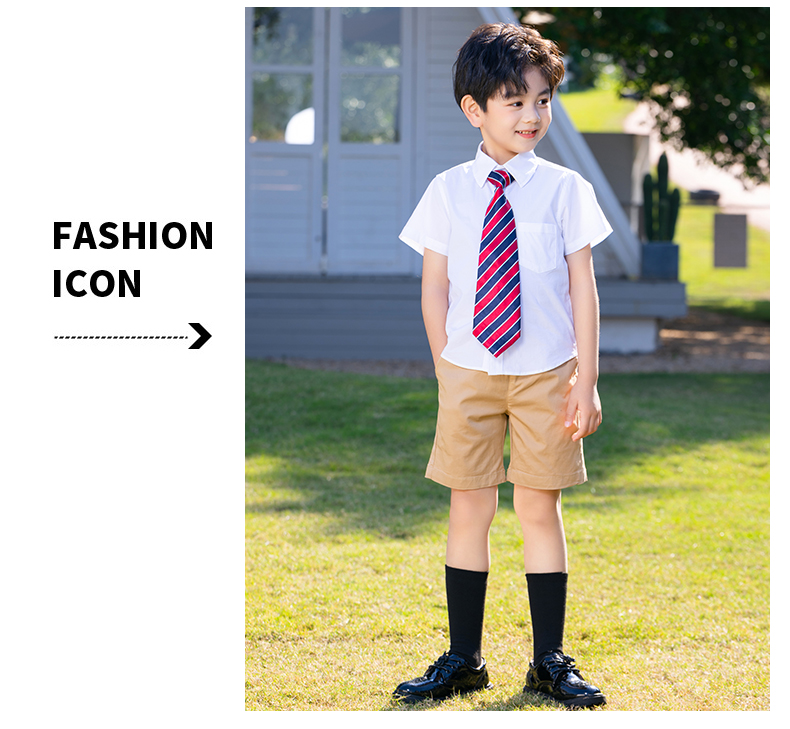 British style campus primary school student uniform summer shorts class uniform D11-2216