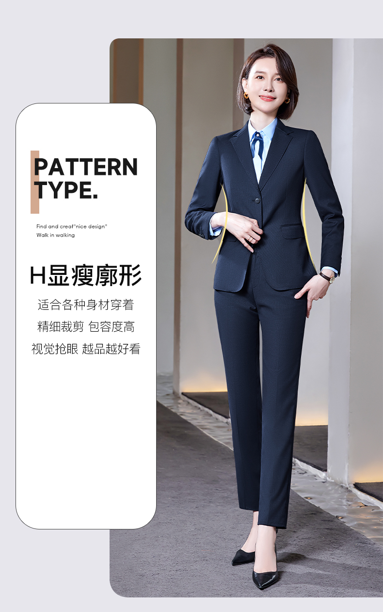 Business houndstooth slim-fit suit jacket for men and women DY9-550 suit jacket