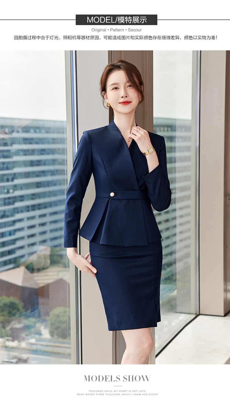 Business OL ladies professional suit jacket 173-9301 women suit