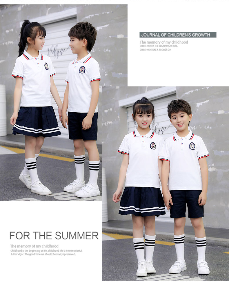 British style college two-piece school uniform KA-1905 set (without badge)