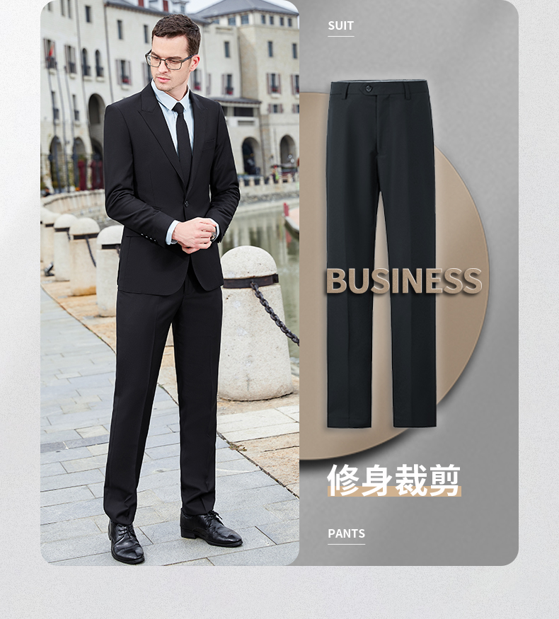 Drape formal professional trousers for men 188-692 men trousers