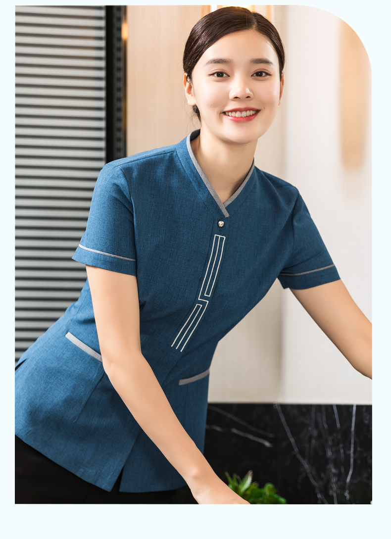 Great Wall short-sleeved cleaning clothes H01-2022-11