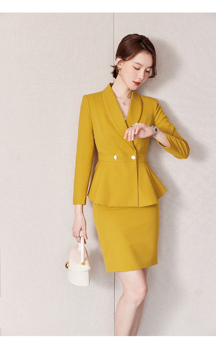 Fashionable urban ladies suit two-piece suit 173-9303 women suit