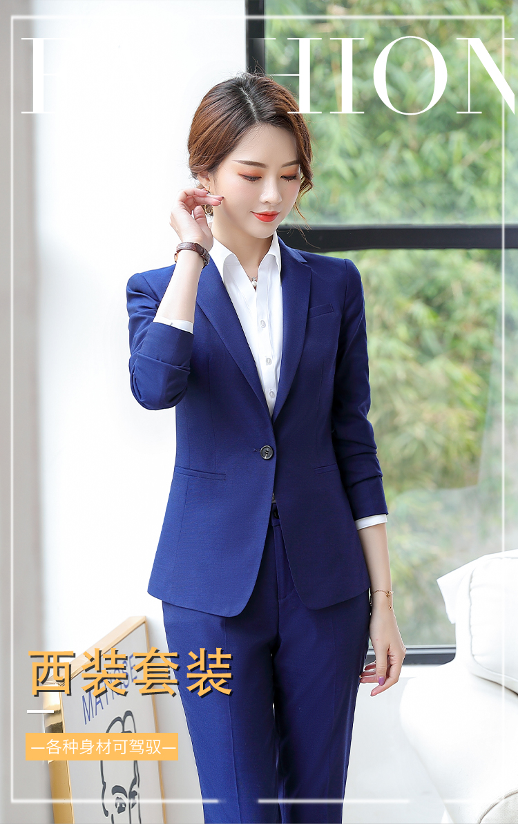 Business slim fit professional suit women DY9-181 trousers