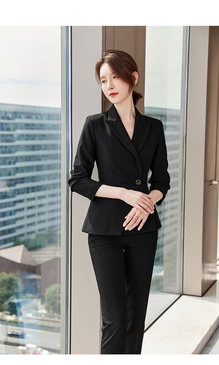 Fashionable high-end white-collar suit jacket 173-9220 women suit