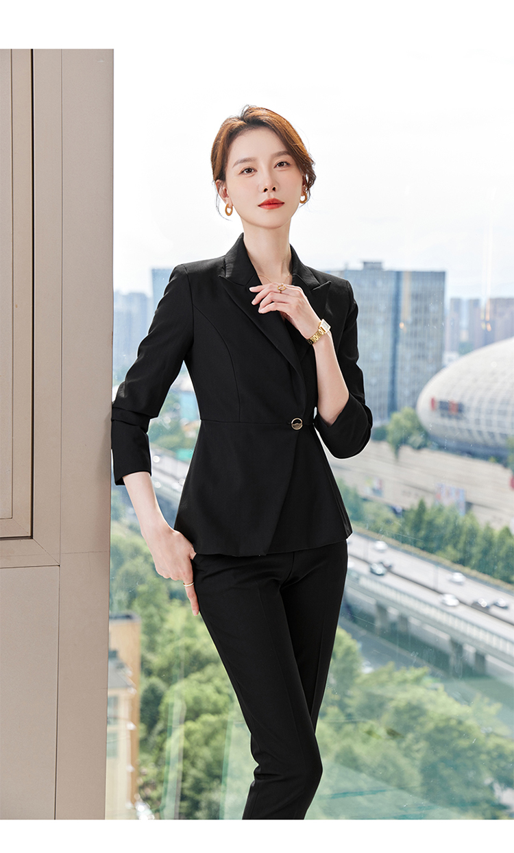 Fashionable high-end white-collar suit jacket 173-9220 women suit