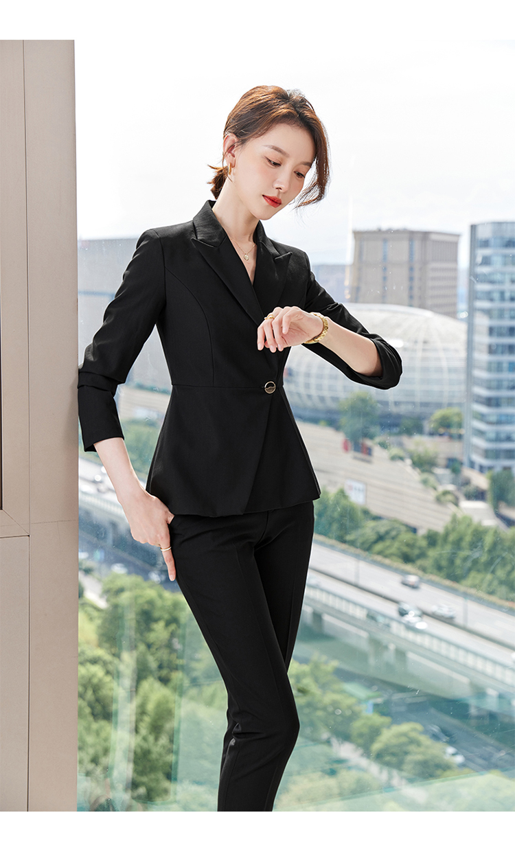 Fashionable high-end white-collar suit jacket 173-9220 women suit