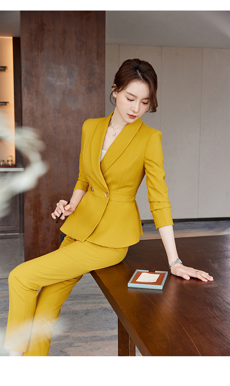 Fashionable urban ladies suit two-piece suit 173-9303 women suit