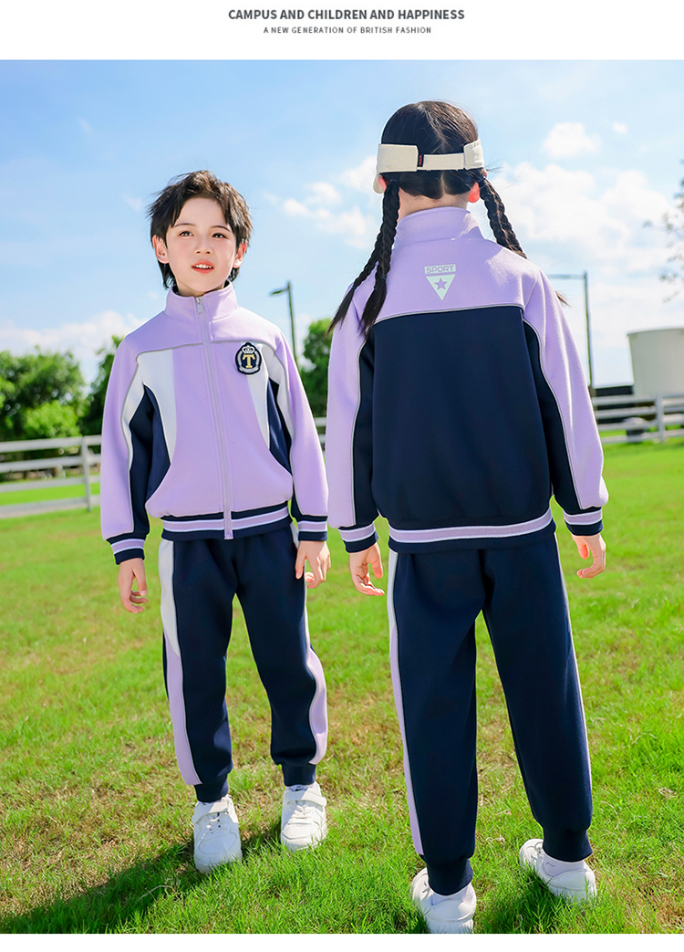 Summer elementary and middle school uniforms for children sports suits 894-2466-5