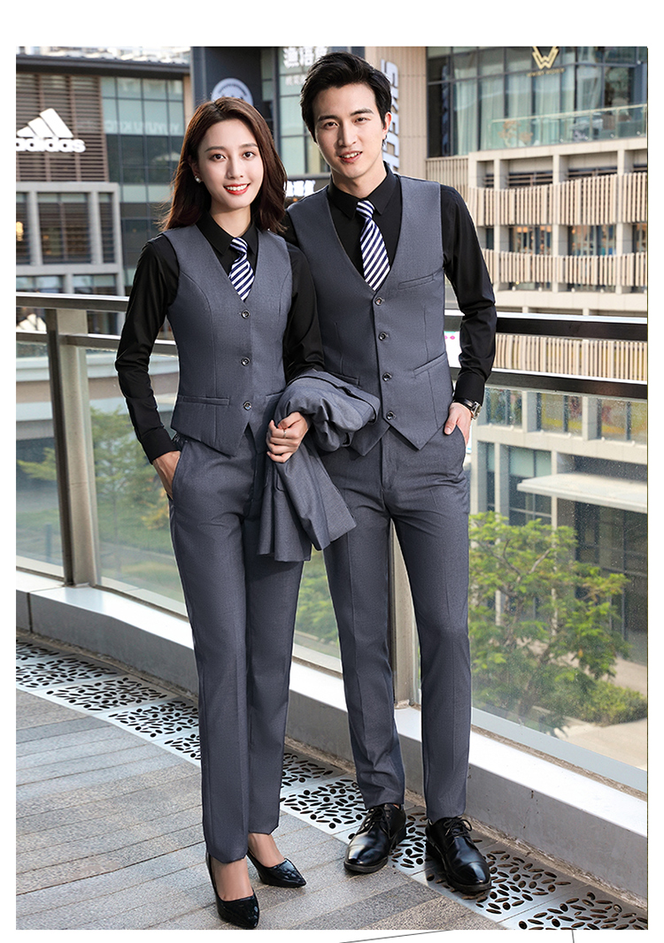 Straight high waist slim fit professional trousers for women DQ1-388 women trousers