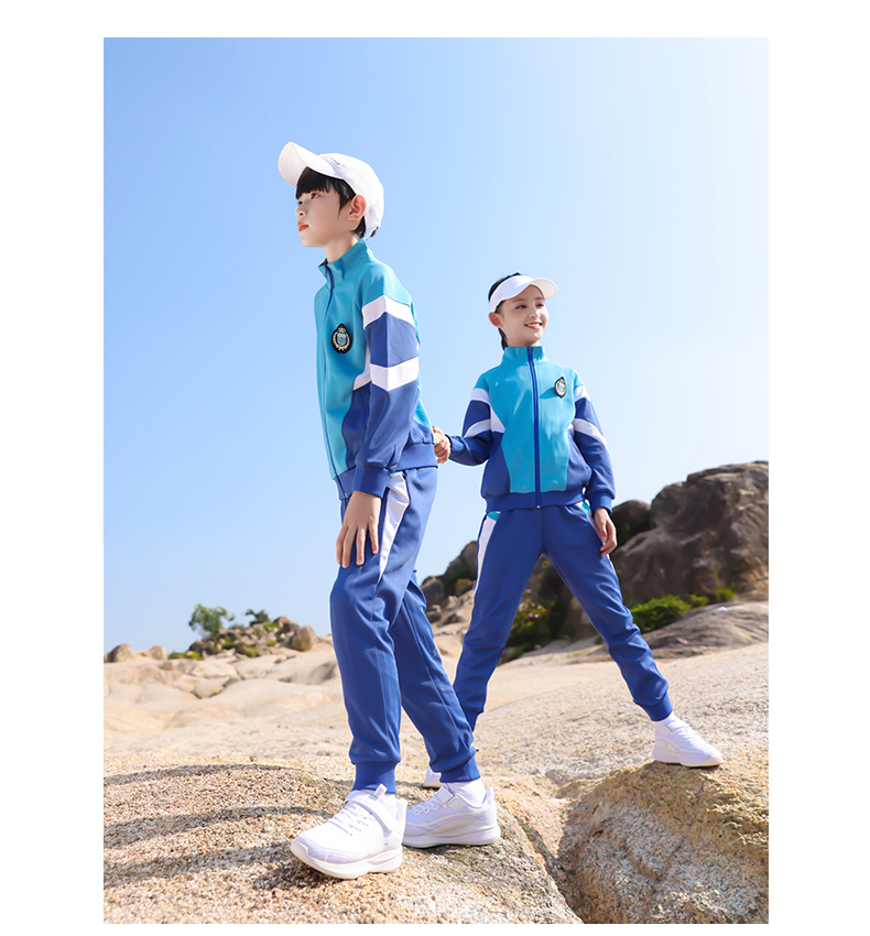 Full casual sports style primary school uniform suit D22-1953