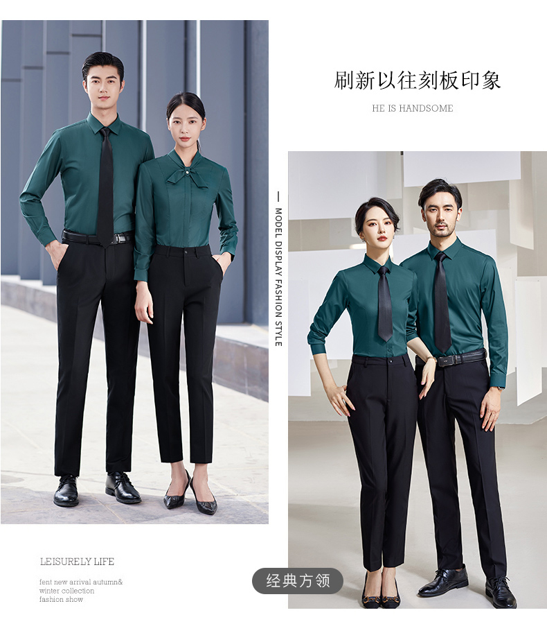 Business temperament slim short-sleeved shirt men style DY1-TL052 short-sleeved men style