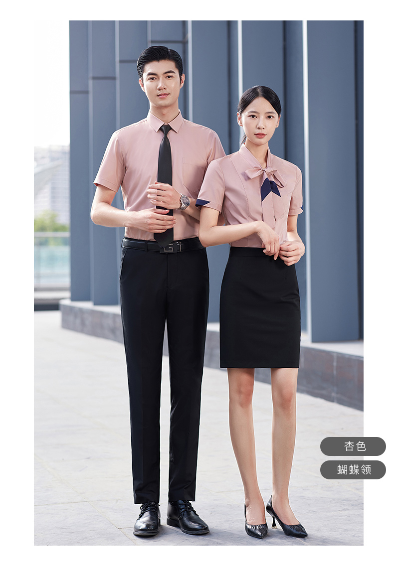 Business formal short-sleeved shirt for women DY1-TL098 short-sleeved women