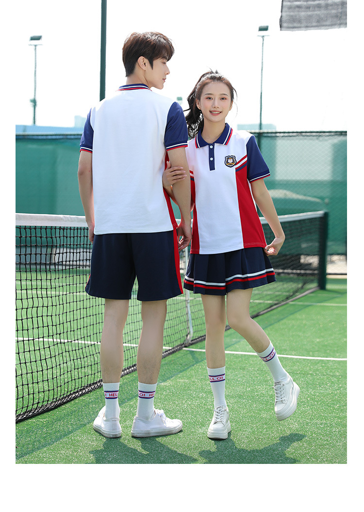 Middle school student uniform suit college style class uniform summer H18-2023-2