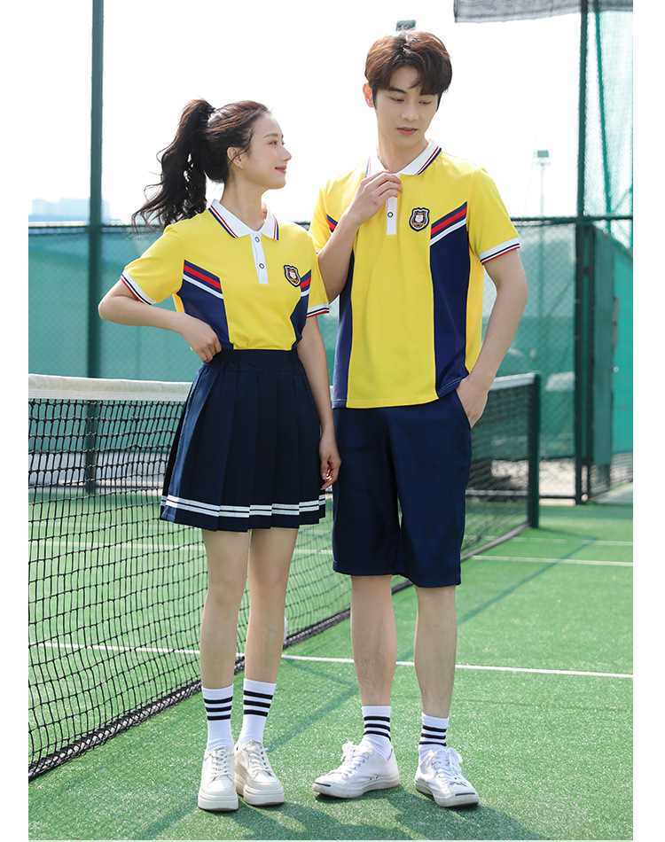 Summer junior high school uniform casual suit graduation class uniform H18-2023-4