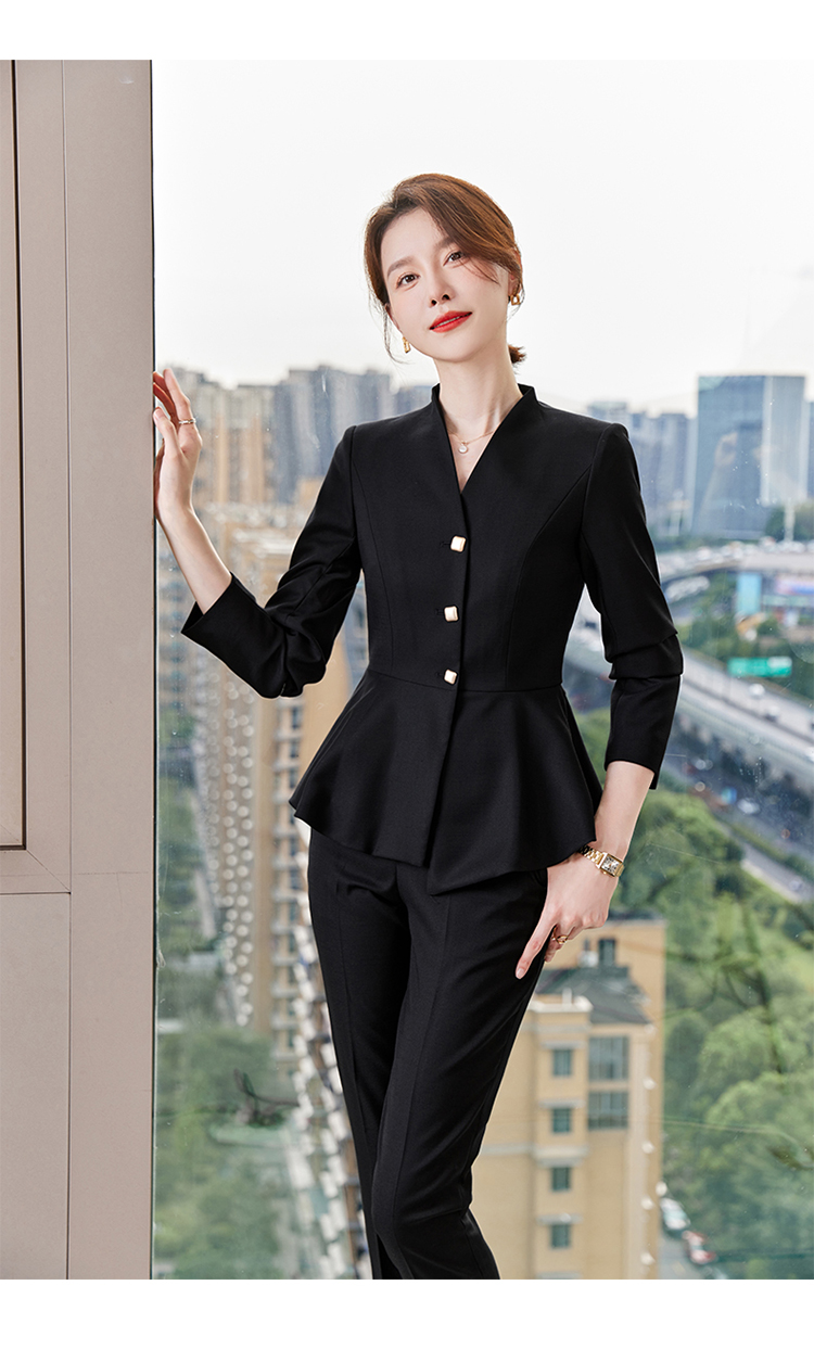 Autumn high-end professional women suit jacket 173-9297 women suit